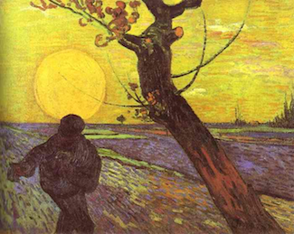 "The Sower" by Vincent van Gogh