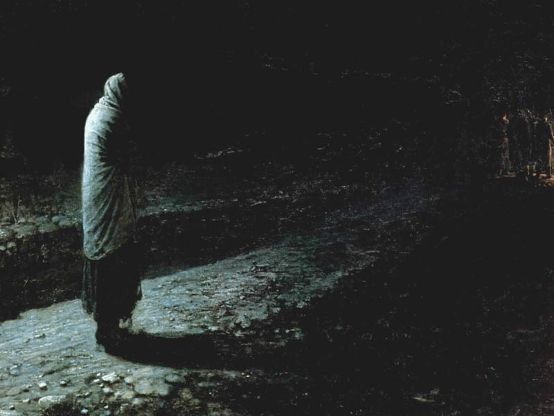 Conscience, Judas by Nikolai Ge (1891)