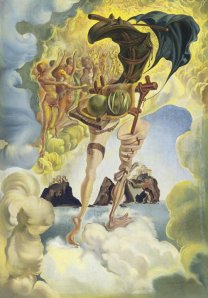 Allegory of Sunset Air by Salvador Dali