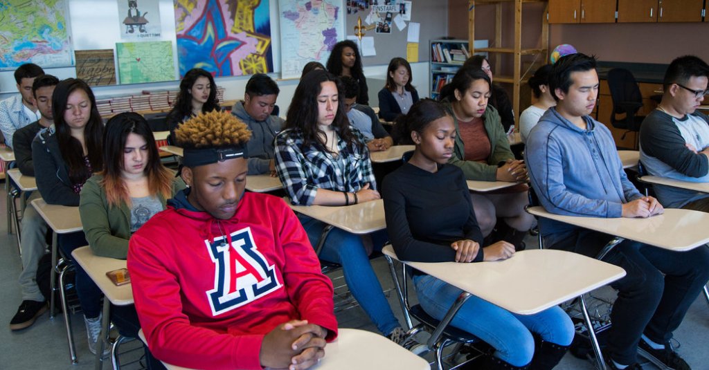 Quiet and meditation as&nbsp;pedagogy