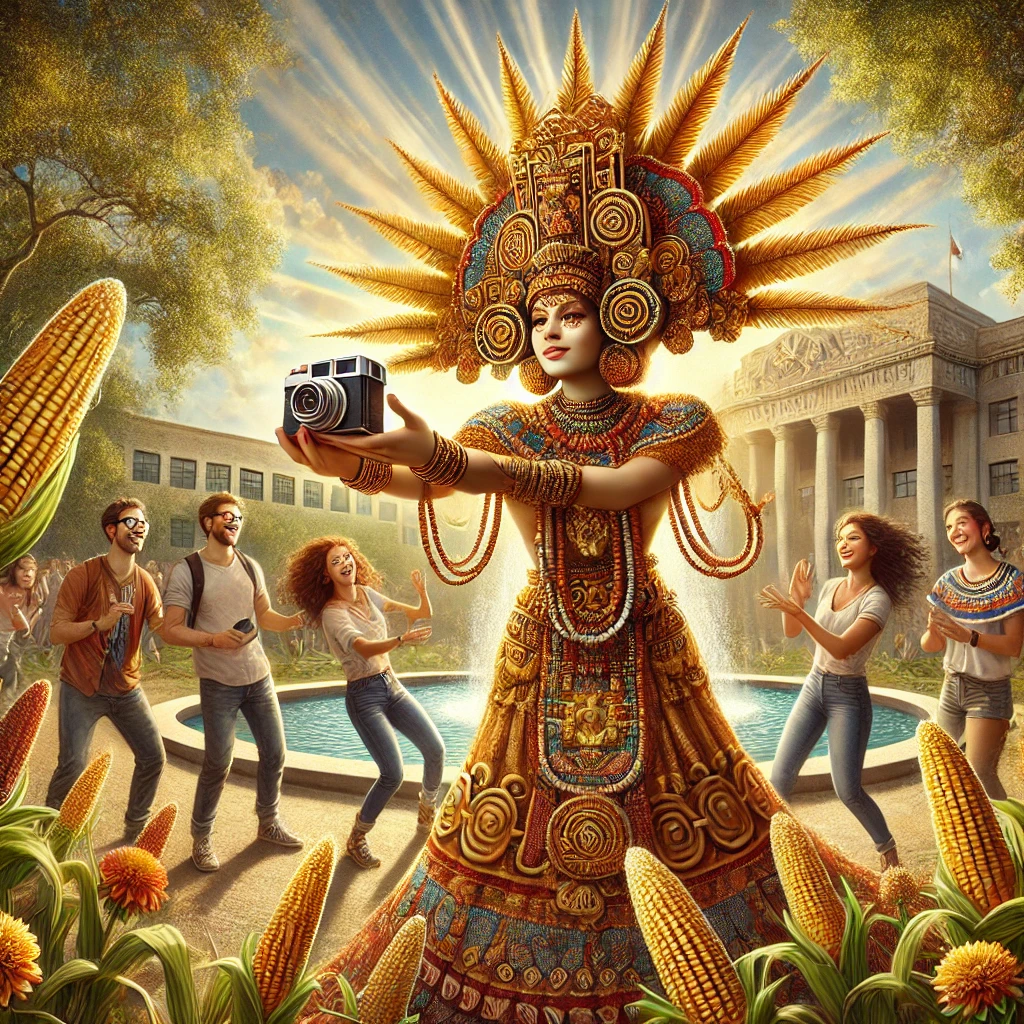 Interpreting thru Maize meanings written in&nbsp;light